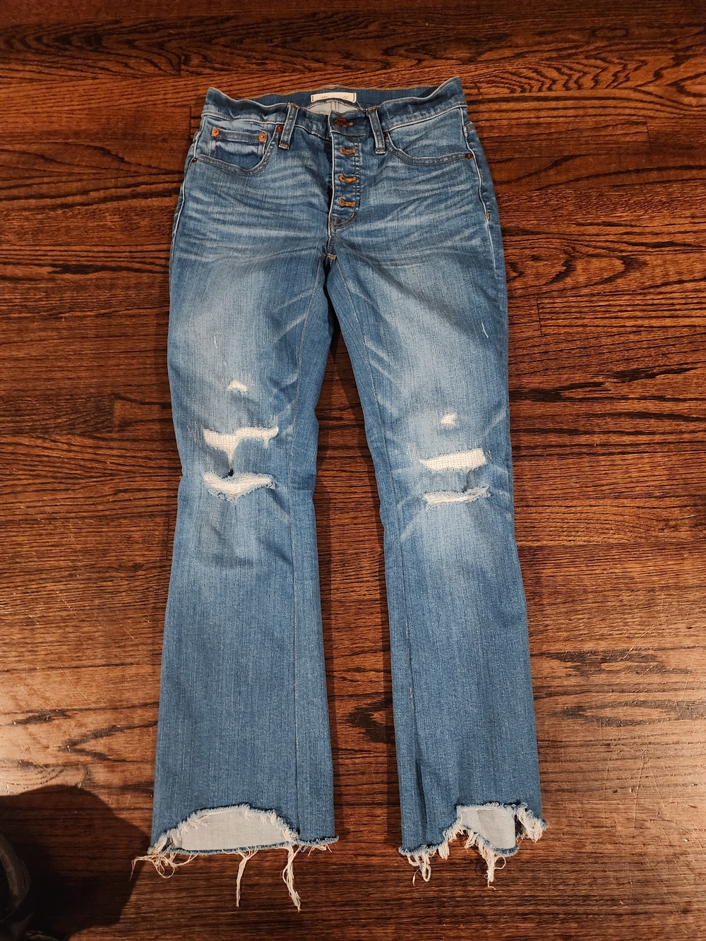 Madewell Women Blue Denim Jeans
